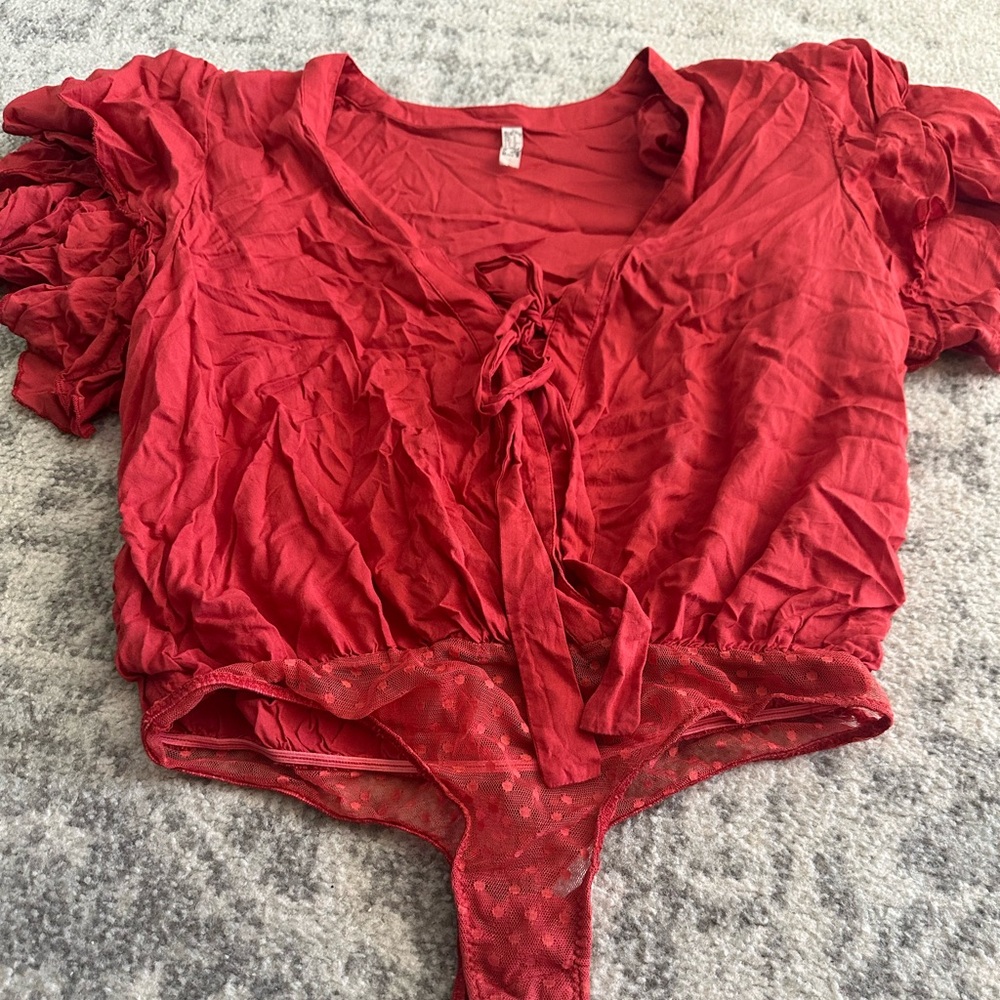 Size medium free people body suit